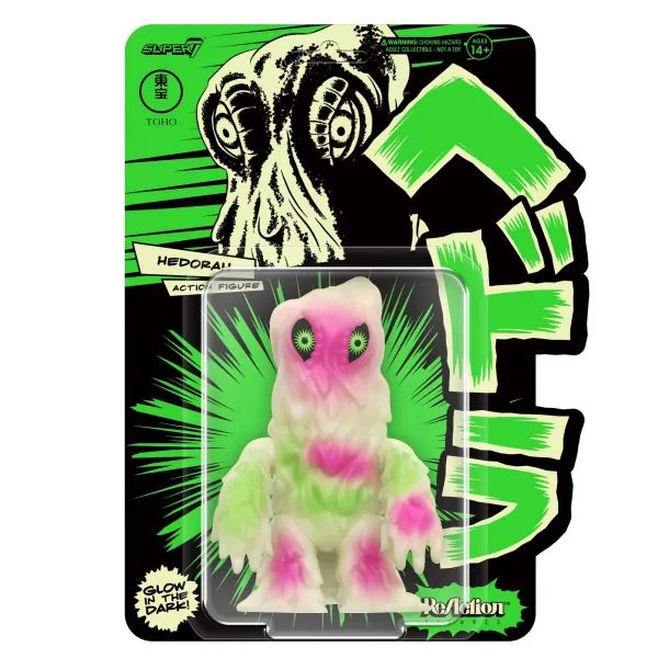 Super7 Godzilla^Toho Reaction Figures Wave 4 - Hedorah (Glow)