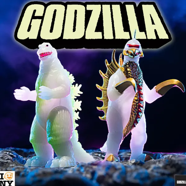 Super7 Godzilla^Toho Reaction Figures Wave 4 - Godzilla '62 (Glow)