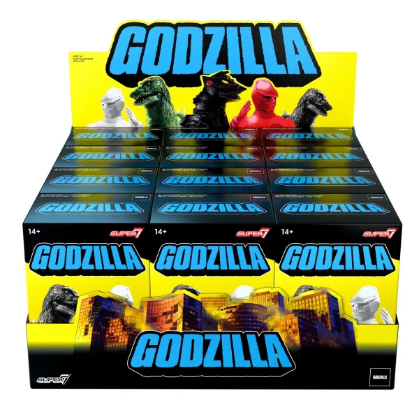 Super7 Godzilla^Toho Reaction Kaiju Godzilla Blindbox - Blind Box Flat