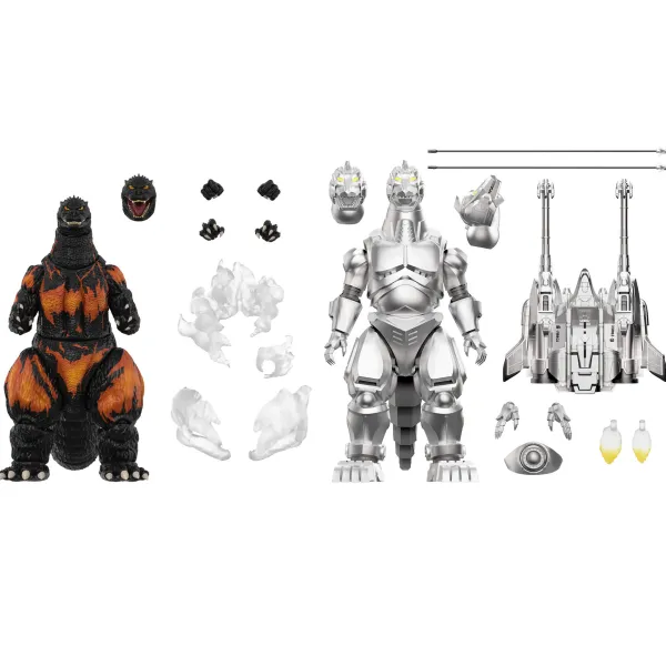 Super7 Godzilla^Toho Ultimates! Wave 2 - Godzilla 1995 & Mechagodzilla