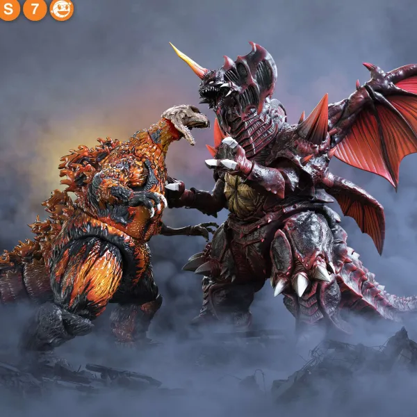 Super7 Godzilla^Toho Ultimates! Wave 3 - Set Of 2