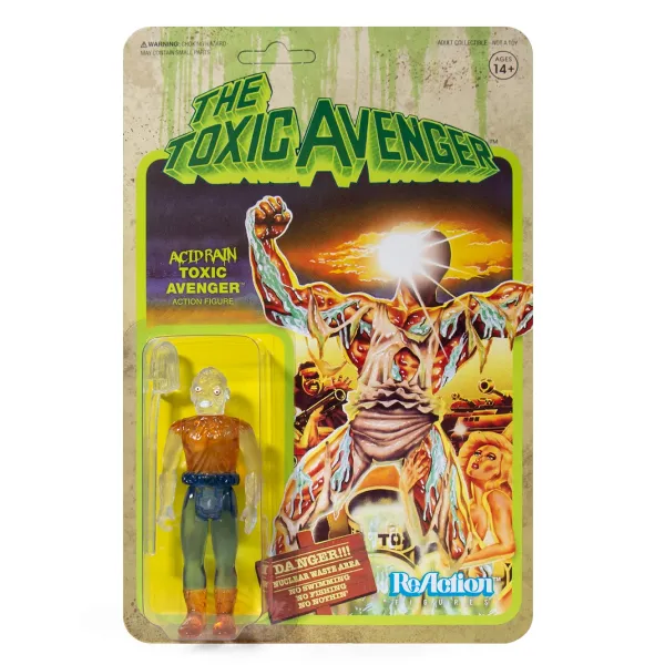 Super7 Toxic Avenger & Toxic Crusaders^Toxic Avenger Reaction Figure - Acid Rain Toxic Avenger