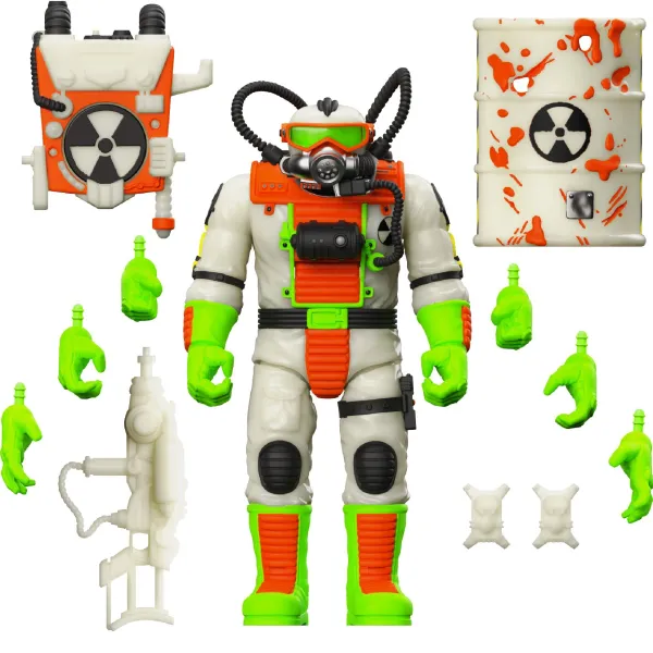 Super7 Toxic Avenger & Toxic Crusaders^Toxic Crusader Ultimates! Wave 04 (Nycc) - Radiation Ranger (Glow)