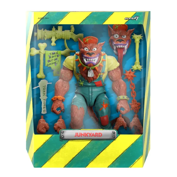 Super7 Toxic Avenger & Toxic Crusaders^Toxic Crusader Ultimates! Wave 3 - Junkyard