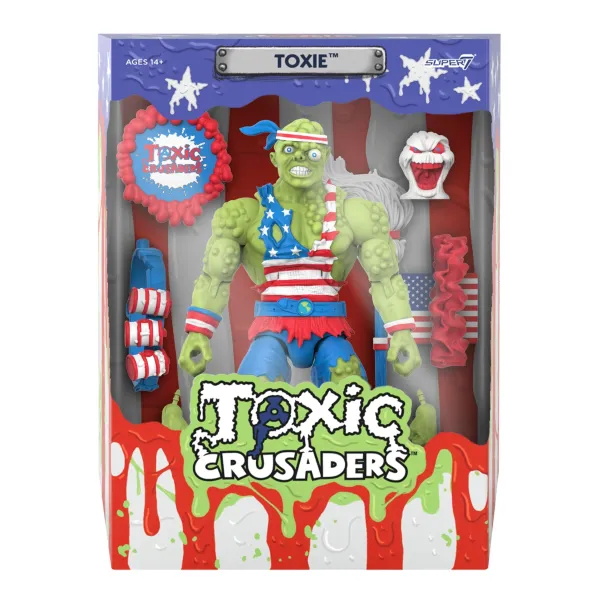 Super7 Toxic Avenger & Toxic Crusaders^Toxic Crusader Ultimates! Wave 05 - Toxie (Vintage Toy America)