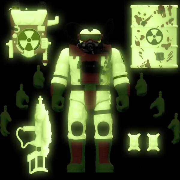 Super7 Toxic Avenger & Toxic Crusaders^Toxic Crusader Ultimates! Wave 04 (Nycc) - Radiation Ranger (Glow)