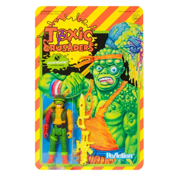 Super7 Toxic Avenger & Toxic Crusaders^Toxic Crusaders Reaction Figure - Major Disaster