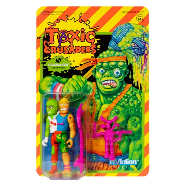 Super7 Toxic Avenger & Toxic Crusaders^Toxic Crusaders Reaction Figure - Headbanger