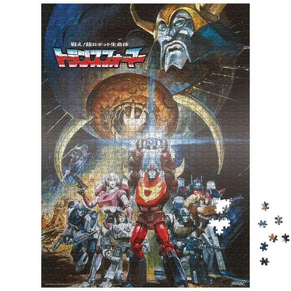 Super7 Transformers^Transformers Japanese '86 Movie Poster Puzzle