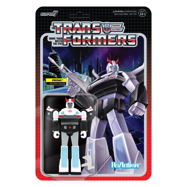 Super7 Transformers^Transformers Reaction Figure Wave 5 - Prowl