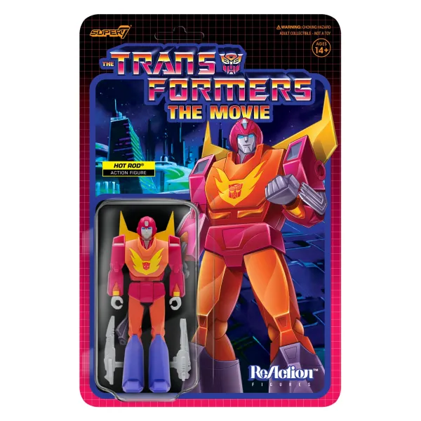 Super7 Transformers^Transformers Reaction Figure Wave 4 - Hot Rod