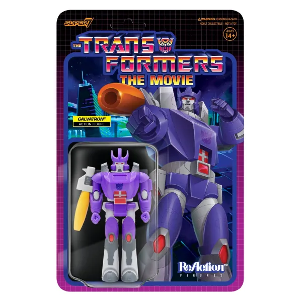 Super7 Transformers^Transformers Reaction Figure Wave 4 - Galvatron