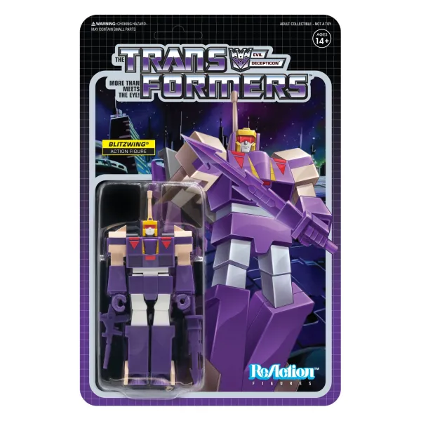 Super7 Transformers^Transformers Reaction Figure Wave 3 - Blitzwing