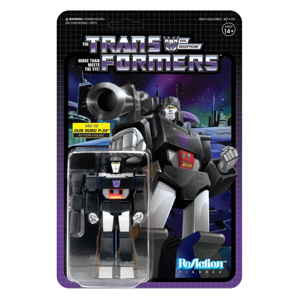 Super7 Transformers^Transformers Reaction Figure - Megatron Mc-12