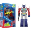 Super7 Transformers^Transformers Super Cyborg - Optimus Prime (Clear Red / Blue)