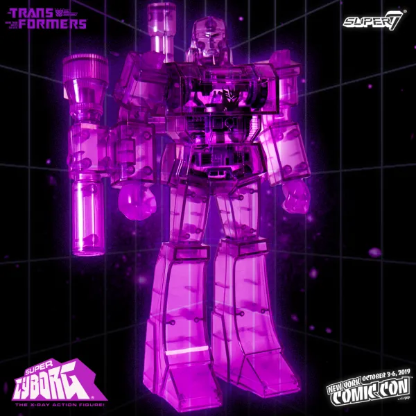 Super7 Transformers^Transformers Super Cyborg - Megatron (Purple Grid)