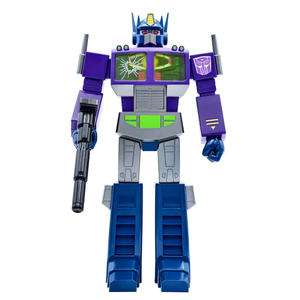 transformers_super_cyborg_1-3.webp Super7 Transformers^Transformers Super Cyborg - Optimus Prime (Shattered Glass Purple)