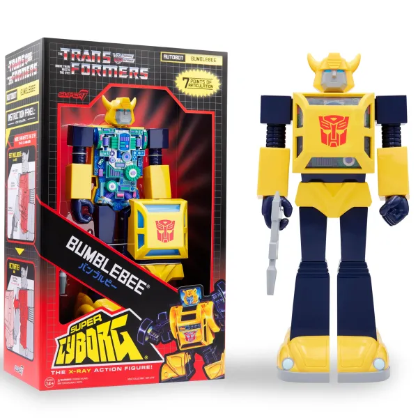 Super7 Transformers^Transformers Super Cyborg - Bumblebee (G1 Full Color)