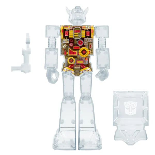 Super7 Transformers^Transformers Super Cyborg - Bumblebee (Clear)