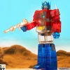 Super7 Transformers^Transformers Super Cyborg - Optimus Prime (Clear Red / Blue)