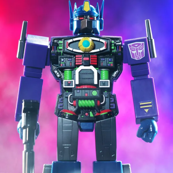 transformers_super_cyborg_4-3.webp Super7 Transformers^Transformers Super Cyborg - Optimus Prime (Shattered Glass Purple)
