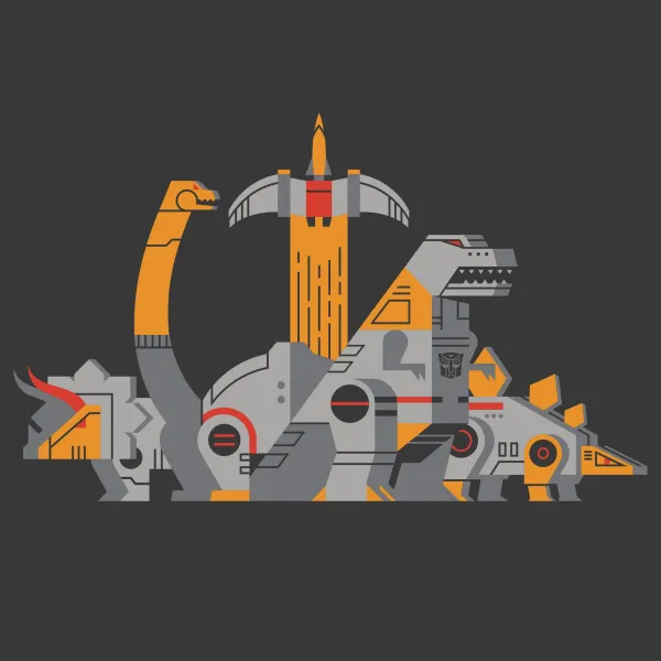 transformers_tshirt__geom_1.webp Super7 Transformers^Transformers T-Shirt - Geometric Dinobots