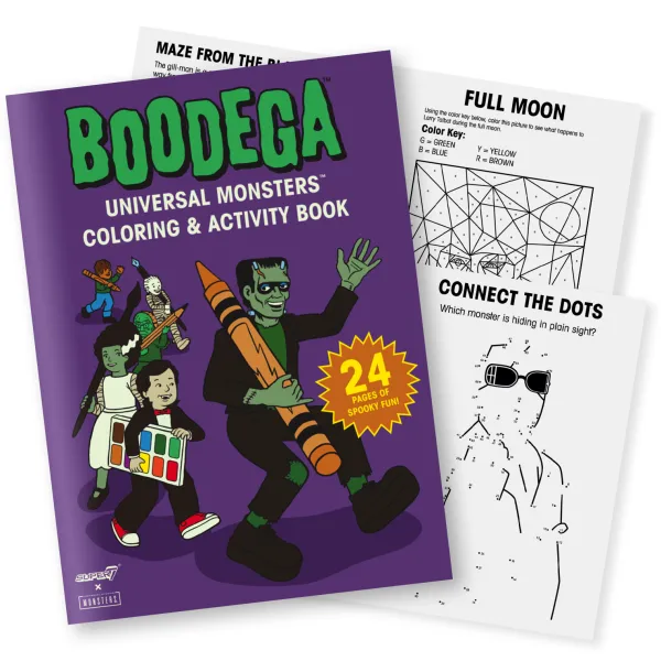 Super7 Universal Monsters^Universal Monsters Coloring Book