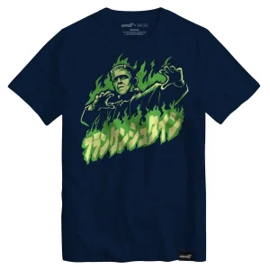 Super7 Universal Monsters^Universal Monsters Frankenstein Fire T-Shirt