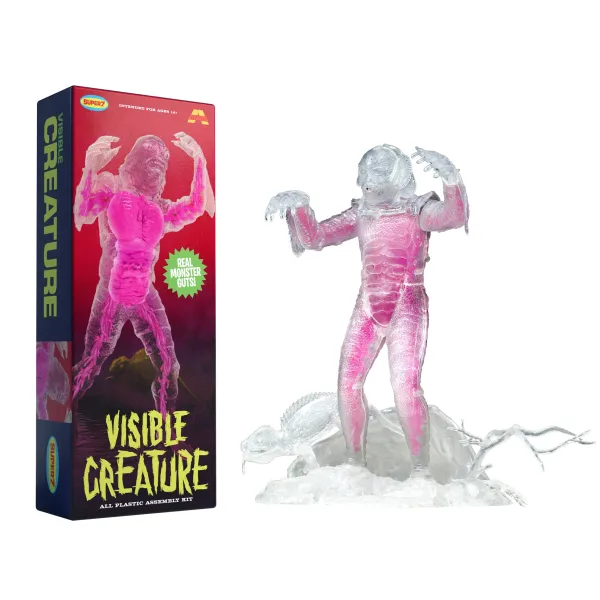Super7 Universal Monsters^Universal Monsters Model Kit - Creature From The Black Lagoon (Clear)