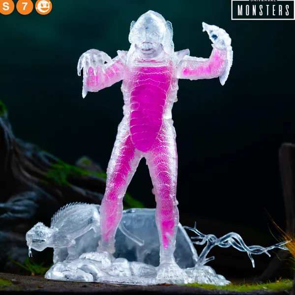 Super7 Universal Monsters^Universal Monsters Model Kit - Creature From The Black Lagoon (Clear)