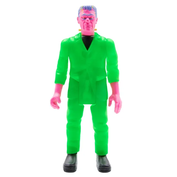 Super7 Universal Monsters^Universal Monsters Reaction Figure - Frankenstein (Glow-In-The-Dark Costume Colors)