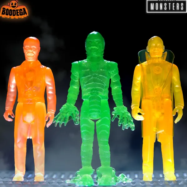 Super7 Universal Monsters^Universal Monsters Reaction Luminators - Full Set