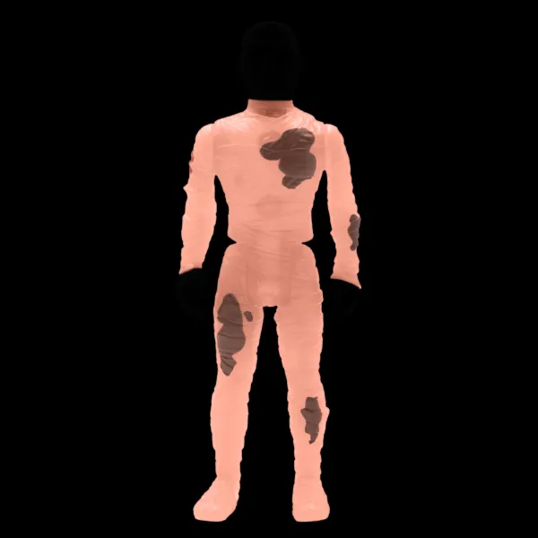 Super7 Universal Monsters^Universal Monsters Reaction Figure - The Mummy (Glow-In-The-Dark Costume Colors)