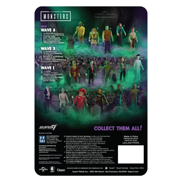 Super7 Universal Monsters^Universal Monsters Reaction Figure - The Monster From Son Of Frankenstein