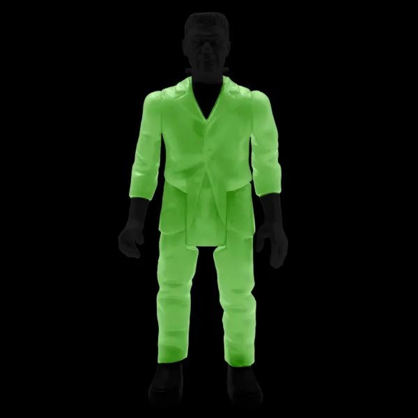 Super7 Universal Monsters^Universal Monsters Reaction Figure - Frankenstein (Glow-In-The-Dark Costume Colors)