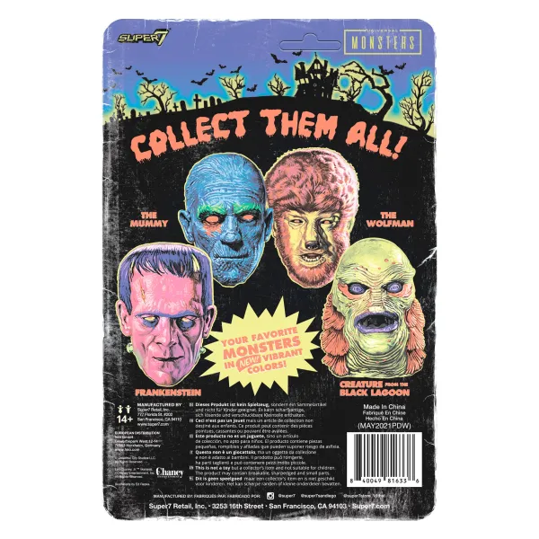 Super7 Universal Monsters^Universal Monsters Reaction Figure - The Wolf Man (Costume Colors)