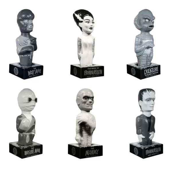Super7 Universal Monsters^Universal Monsters Super Soapies - Set Of 6 (Silver Screen)