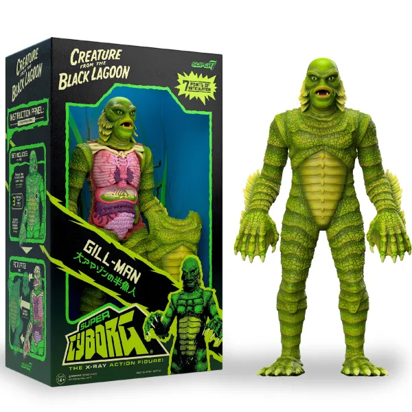 Super7 Universal Monsters^Universal Monsters Super Cyborg - Creature From The Black Lagoon (Full Color)