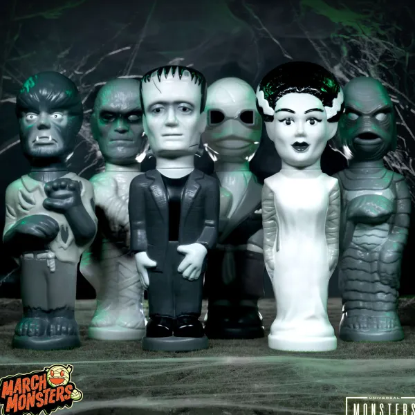 Super7 Universal Monsters^Universal Monsters Super Soapies - Set Of 6 (Silver Screen)