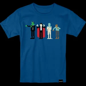 Super7 Universal Monsters^Universal Monsters T-Shirt - 8-Bit Monsters