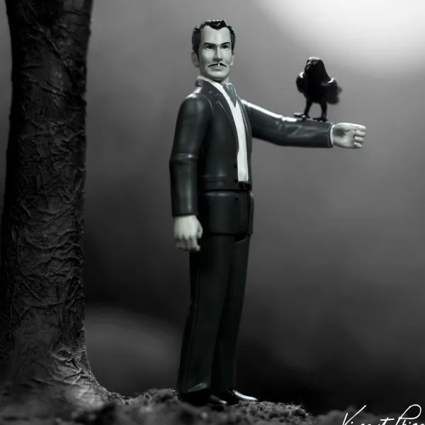 Super7 Vincent Price^Vincent Price Reaction - Vincent Price (Grayscale)