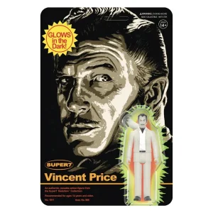 Super7 Vincent Price^Vincent Price Reaction Figures - Vincent Price (Monster Glow)