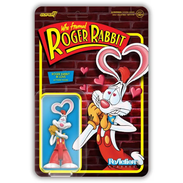 Super7 Disney^Who Framed Roger Rabbit Reaction W2 - Roger Rabbit In Love