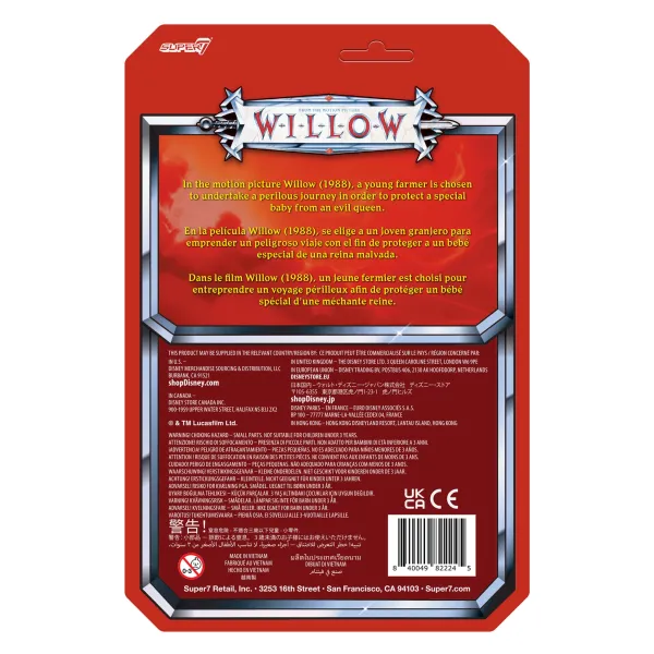 Super7 Disney^Willow Reaction Figure Wave 1 - Willow Ufgood (With Elora Danan)