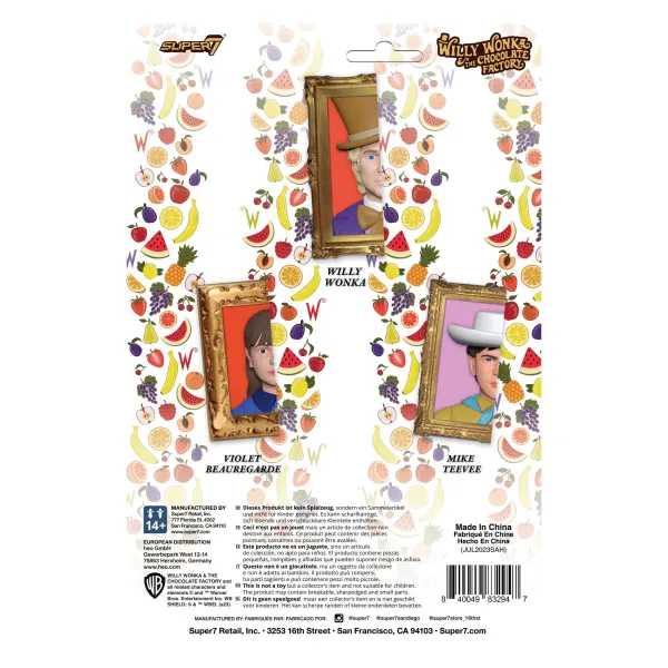 Super7 Willy Wonka & The Chocolate Factory^Willy Wonka & The Chocolate Factory Reaction Figures Wave 01 - Violet Beauregarde